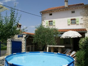 House | Pool | Indoor pool, outdoor pool - Stone Holiday Home in Peresiji With Pool (Svetvincenat)