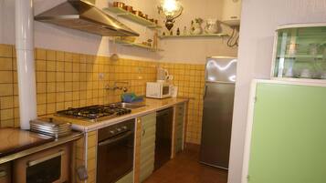 House | Private kitchen | Electric kettle, toaster, cookware/dishes/utensils, dining tables