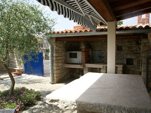 Ferienhaus | Balkon