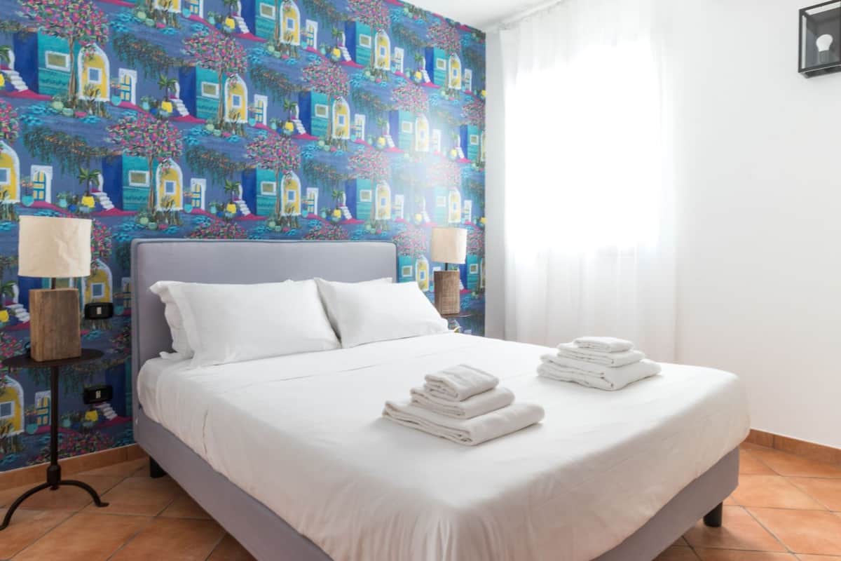 Apartment, 1 Bedroom (B) | 2 bilik tidur, seterika/papan seterika, Wi-fi percuma, cadar katil