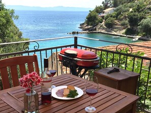 Balcony - Cozy Apartment in Dalmatia With Seaview (Gdinj)