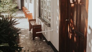 Sencilla con Ventilador | 露台/庭院