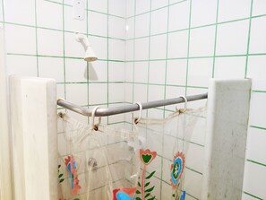 Departamento panorámico | Baño | Regadera, toallas, jabón, papel de baño 