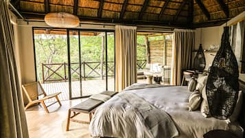 Luxe suite | Uitzicht vanaf balkon