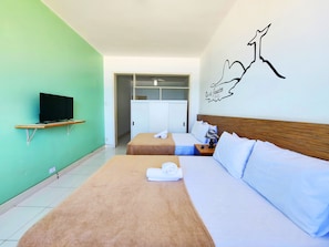 Panorama appartement | 1 slaapkamer, gratis wifi