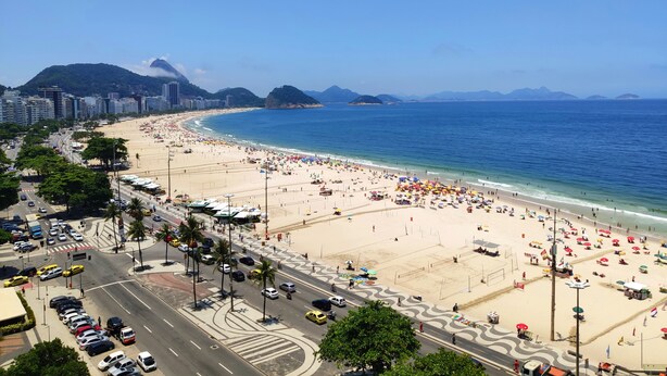 Vista a la playa o al mar