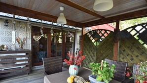 Balcony - Modern Apartment in Groß Klein Germany With Barbecue (Rostock)
