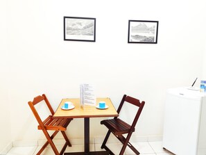Apartamento | Opções para refeição no quarto