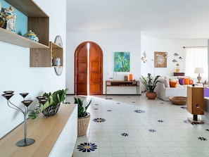 Reception - Gorgeous Villa With Whirlpool Bath and Breathless View, Near the Sea (Augusta)