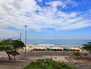 Uitzicht op strand/zee