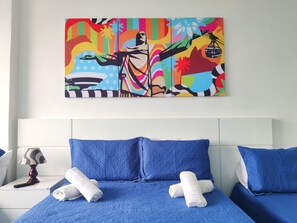 Panorama appartement | 1 slaapkamer, een kluis op de kamer, verduisterende gordijnen