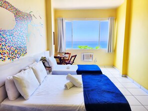 Apartamento romântico | 1 quarto, cofres nos quartos, cortinas blackout, Wi-Fi de cortesia