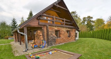 Scenic Holiday Home in Sluknov With Garden