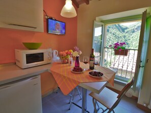 Cottage | Dining - Rustic Country House in the Hills and Forests With Swimming Pool (Cantiano)