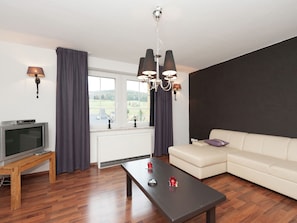 DVD player - Countryside Holiday Home in Klingenthal Saxony With Terrace (Klingenthal)