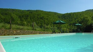 House | Property amenity - Holiday House with Pool & Large Garden Overlooking Lake near Tuscany (Lisciano Niccone)