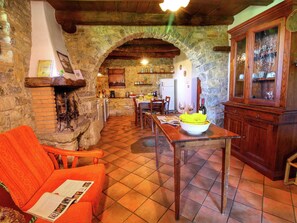 Ferienhaus | Wohnzimmer | Fernseher