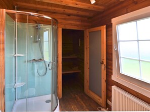 Chalet | Bathroom | Shower - Luxurious Chalet in Medebach Sauerland With Private Garden (Medebach)