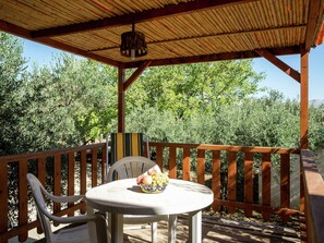 Ferienhaus | Balkon