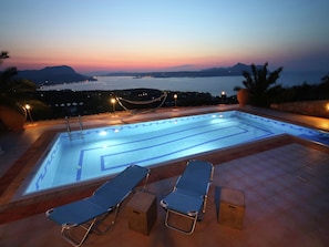 Indoor pool, outdoor pool