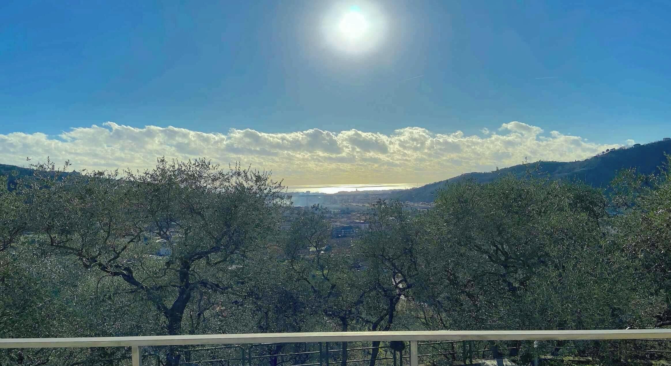 Blick von der Unterkunft