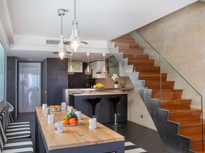 Dining - Beautiful  villa for 9 guests with WIFI, A/C and terrace (Sant Feliu De Guíxols)