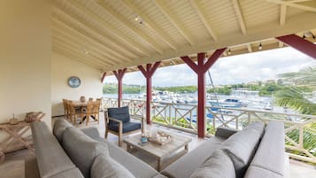 Grand Villa, Multiple Bedrooms, Bay View | Terrace/patio