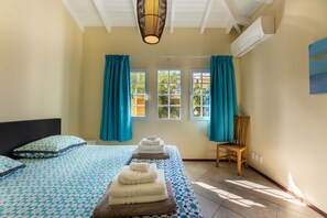 6 quartos, roupas de cama premium, individualmente decorados