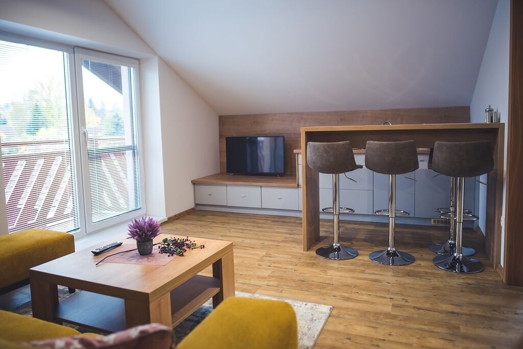 尊爵公寓 | 起居區 | 平面電視