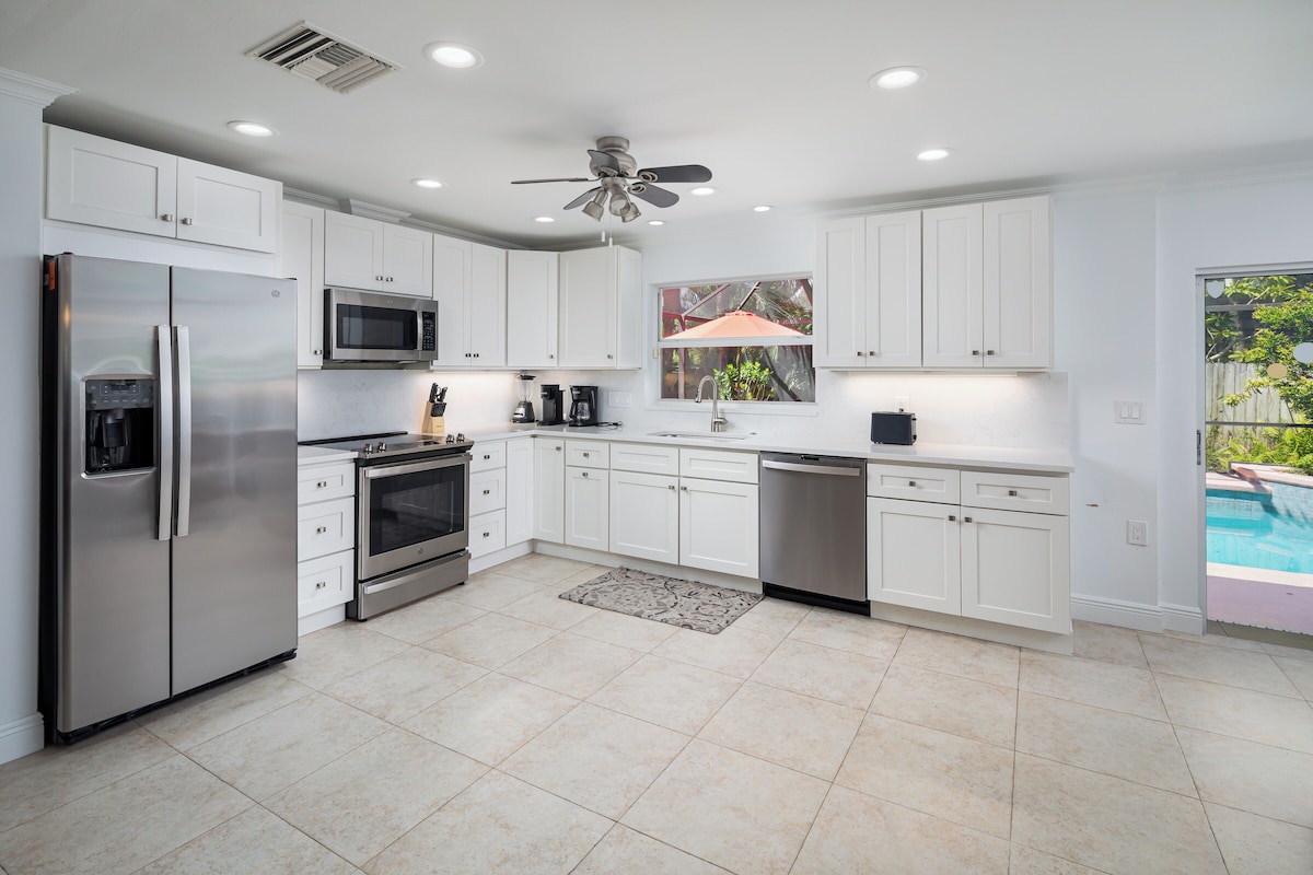 Photo 5 of Walk to Beach, Restaurants and Stores from this Newly Remodeled Pool Home