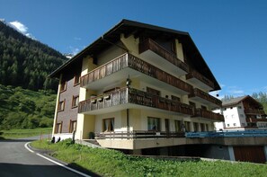 Apartment | Exterior - Apartment in Blatten With Mountain Views & Open Kitchen (Blatten)