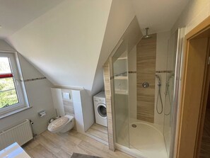 Apartment | Bathroom | Hair dryer, towels - Lovely Apartment in Neubukow near Sea (Neubukow)