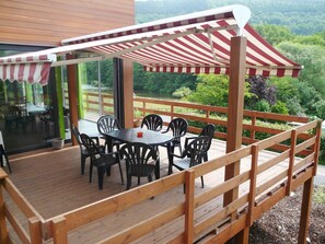 House | Balcony - Lovely Modern Cottage With Sauna, Bubble Baths and Even a Beach on the River (Stavelot)