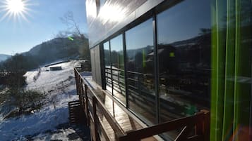 Vue depuis l’hébergement