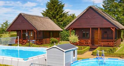 Cozy Cottage in Domaslawice With Swimming Pool
