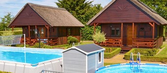 Cozy Cottage in Domaslawice With Swimming Pool