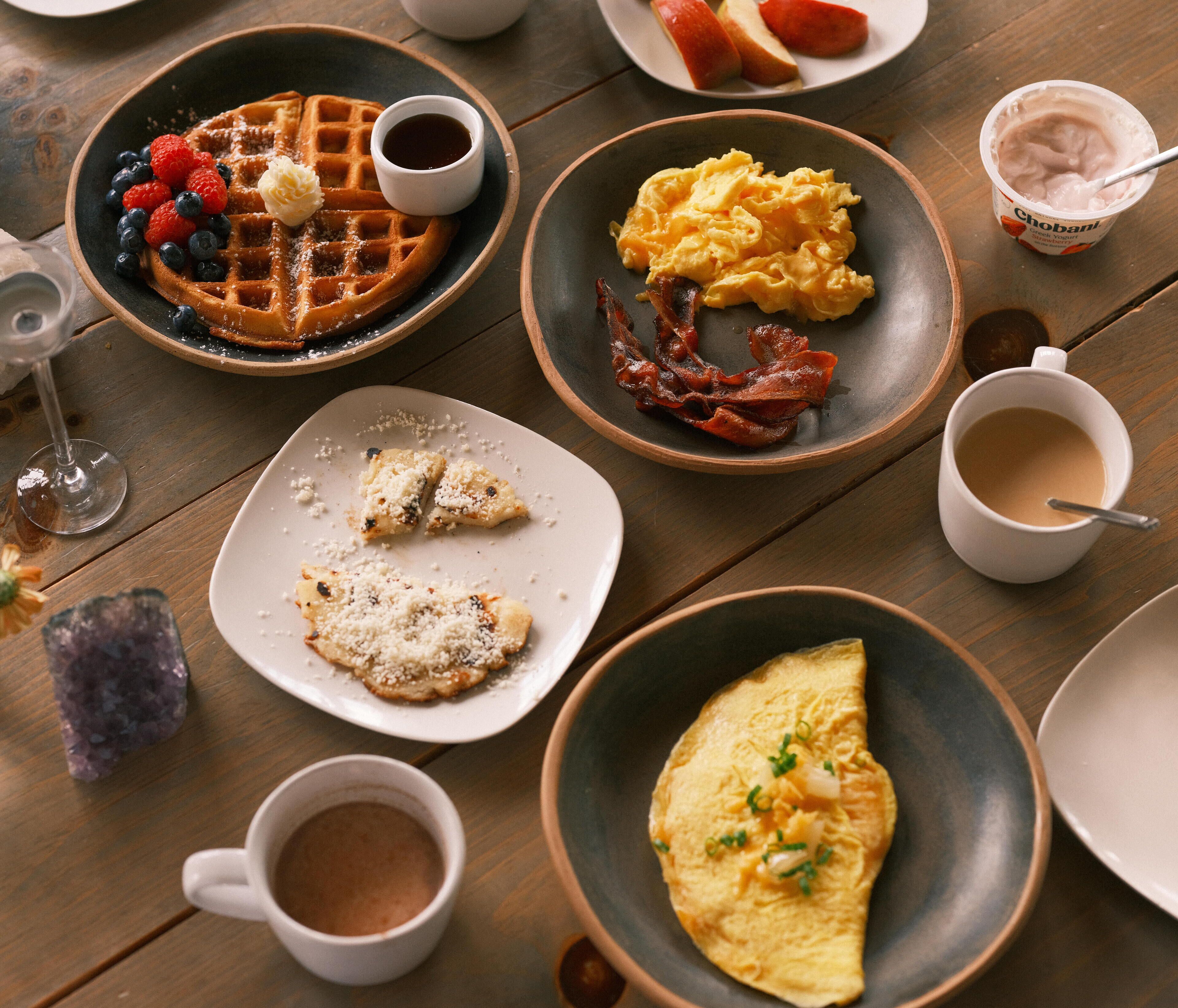Repas de petit déjeuner