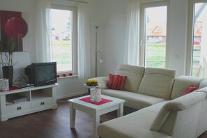 House | Living room - Holiday Home in the Luneburg Heath (Wietzendorf)