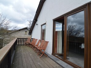 Ferienhaus | Balkon