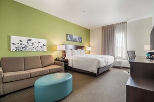 Suite, 1 King Bed, Non Smoking (Efficiency) | Premium bedding, desk, blackout drapes, iron/ironing board