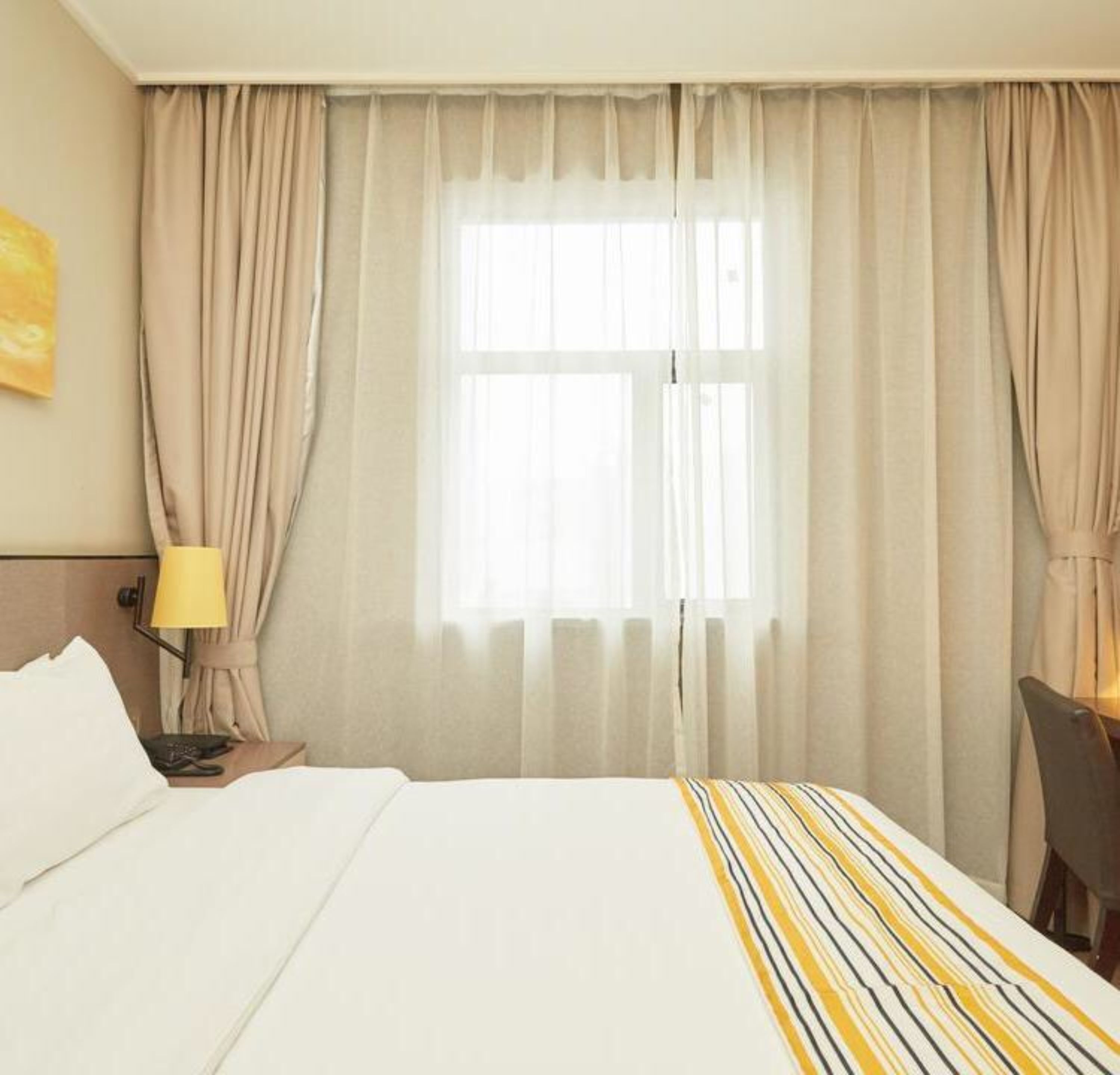 superior business double room | desk, blackout curtains, iron/ironing board, free wifi
