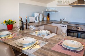 Private kitchen - Apartments Lucija (Novigrad)