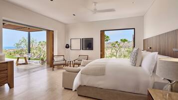 Room, 5 Bedrooms, Private Pool, Ocean View | Premium bedding, memory foam beds, minibar, individually decorated