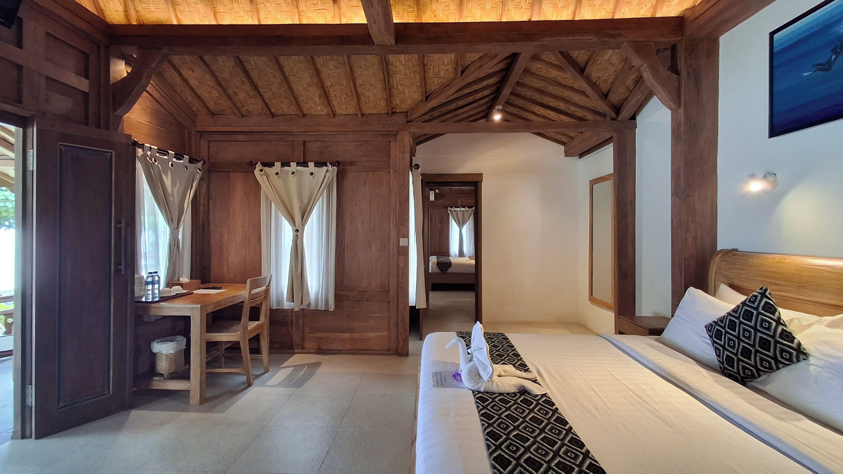 Deluxe Bungalow Connecting Beachfront View