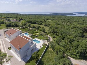Exterior - Peaceful Villa in Stanisovi With sea View (Rasa)