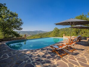 Pool - Splendid Villa in Preggio With Swimming Pool (Umbertide)