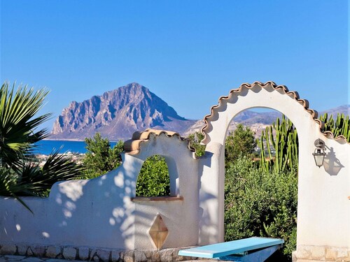 Holiday Home in Trapani With Sea View & Pool