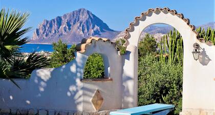 Holiday Home in Trapani With Sea View & Pool
