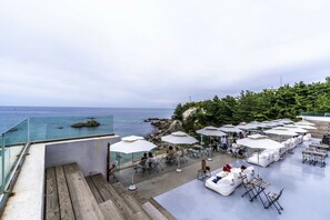 Terrasse sur le toit