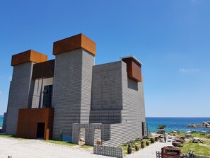 Façade de l’hébergement